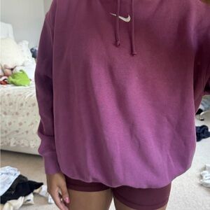Nike Women's Maroon Hoodie